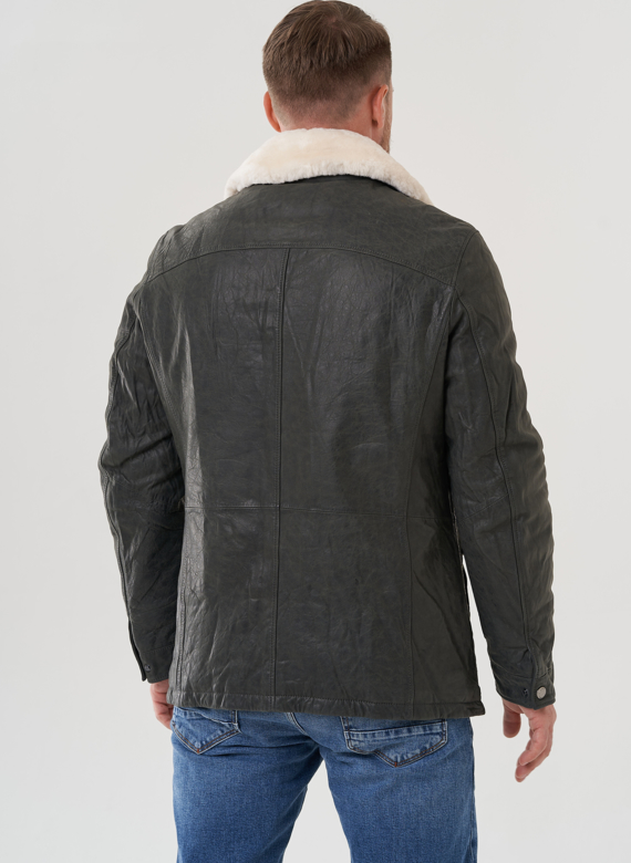 Куртка мужская из натуральной кожи 