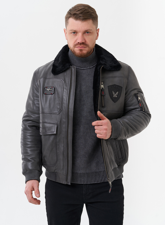 Мужская дубленка 